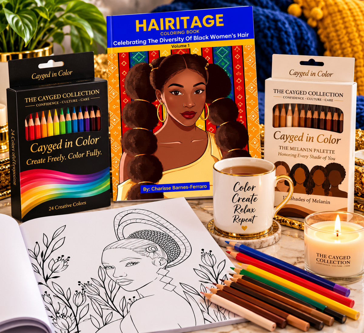 Hairitage-Celebrating The Diversity of Black Women's Hair Vol 1.