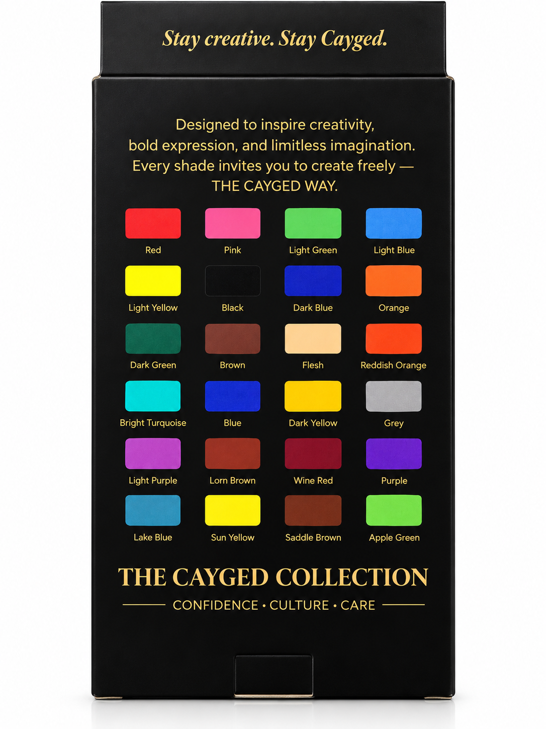 Cayged in Color-Creative Colors