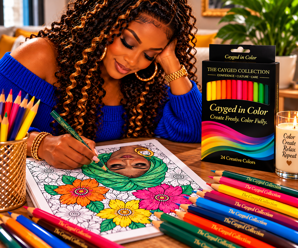 Cayged in Color-Creative Colors