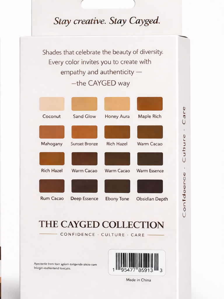 Cayged In Color-Melanin Palette