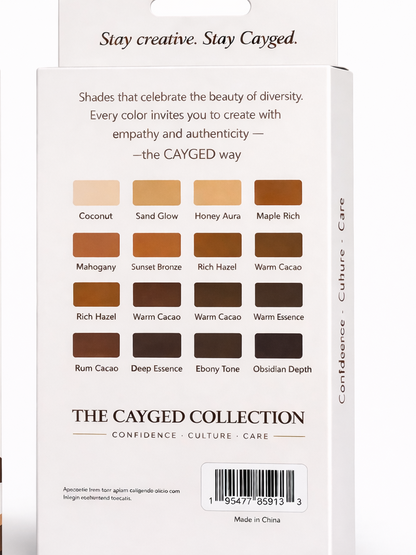 Cayged In Color-Melanin Palette